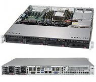 Supermicro SuperServer 1U 5019P-MTR noCPU(1)Scalable/TDP 70-205W/ no DIMM(8)/ SATARAID HDD(4)LFF/ 2x10GbE/ 1xFH, M2/ 2x400W , 